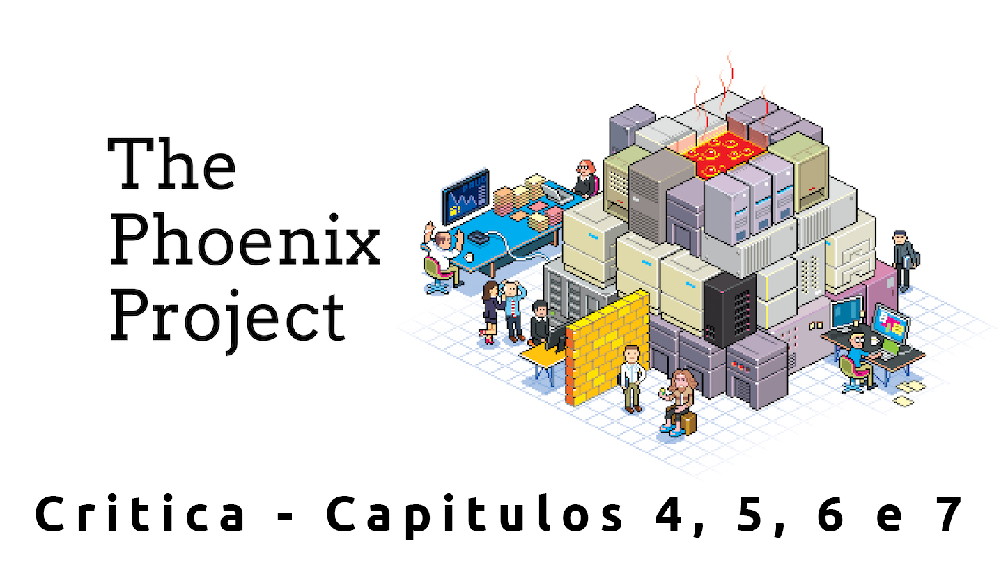 Projeto Phoenix - Analise dos Capitulos 4, 5, 6 e 7